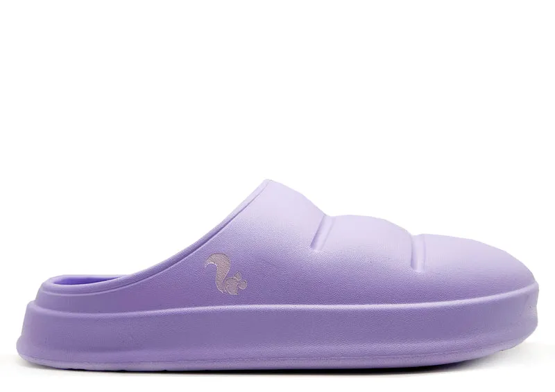 thies 1856 ® Fluffy Puffy Clog vegan lavender