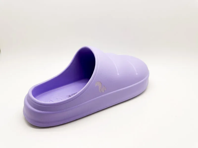 thies 1856 ® Fluffy Puffy Clog vegan lavender