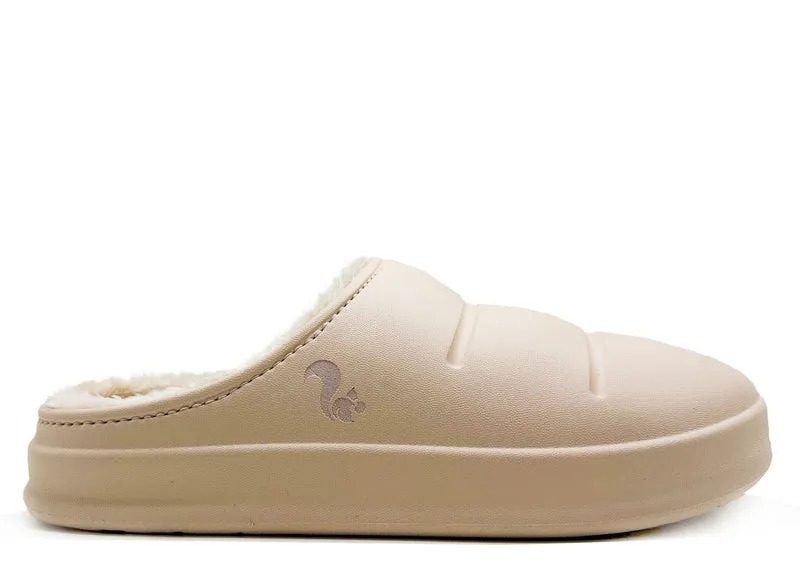 thies 1856 ® Fluffy Puffy Clog vegan cream