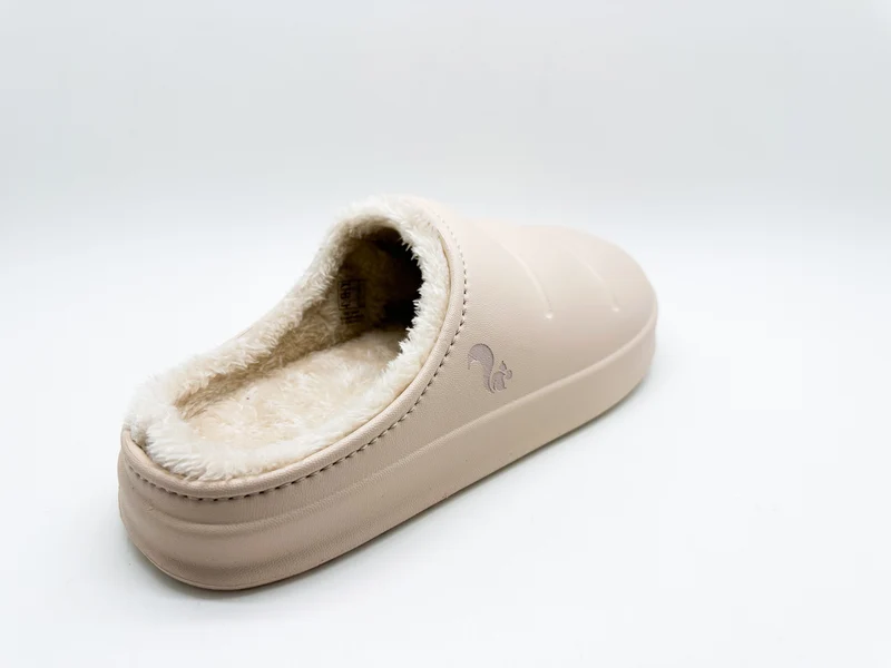 thies 1856 ® Fluffy Puffy Clog vegan cream
