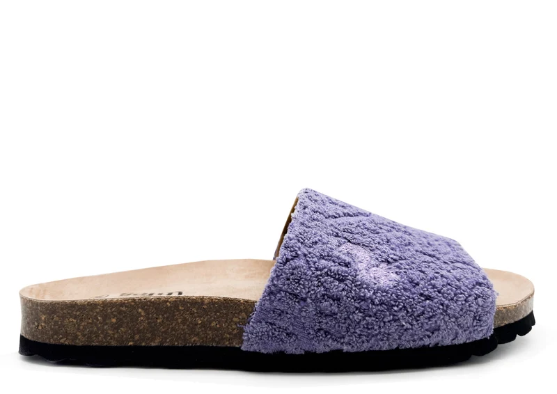 thies 1856 ® Eco Bio Terry Slide vegan lavender
