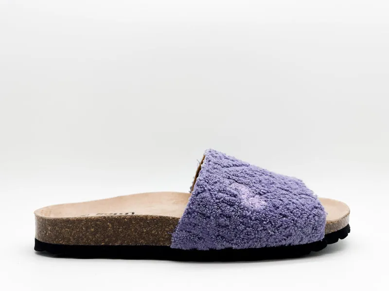thies 1856 ® Eco Bio Terry Slide vegan lavender