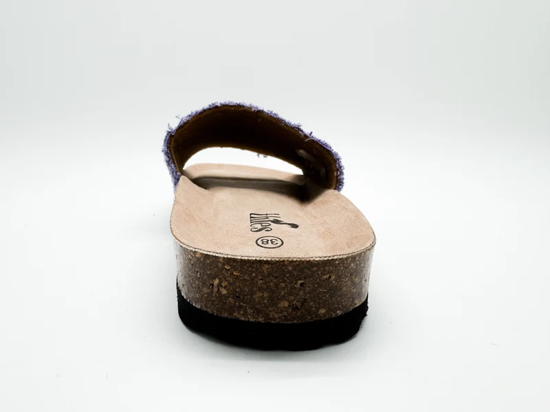 thies 1856 ® Eco Bio Terry Slide vegan lavender