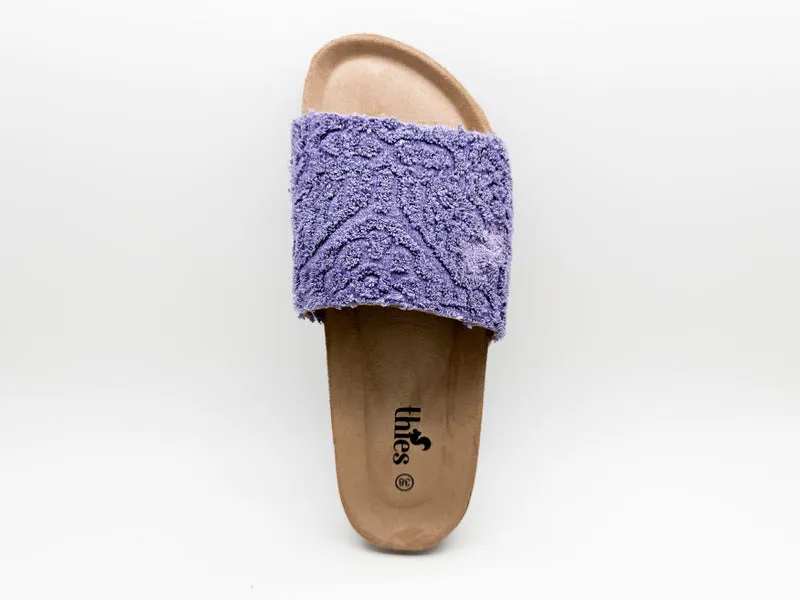 thies 1856 ® Eco Bio Terry Slide vegan lavender