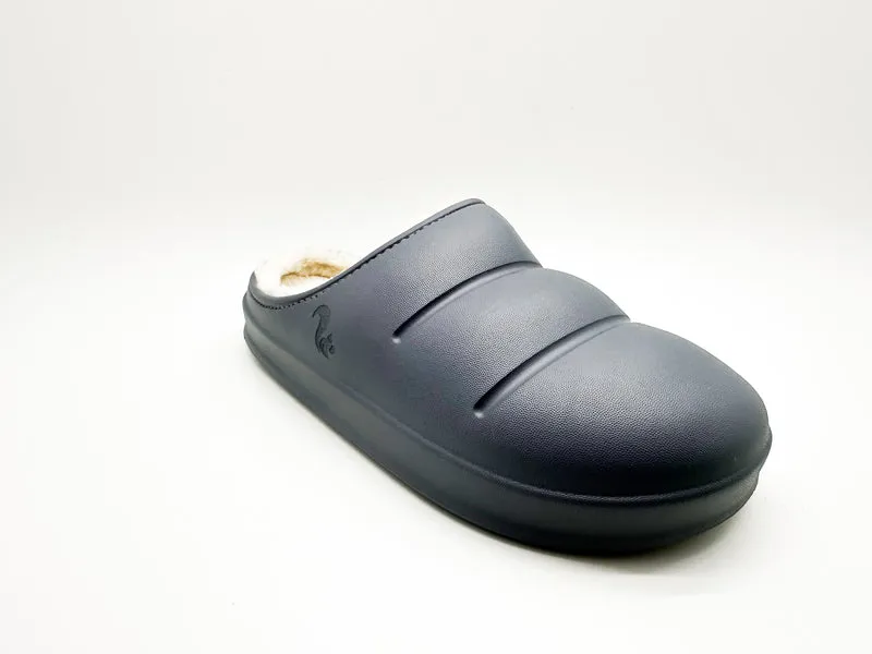 thies 1856 ® Fluffy Puffy Clog vegan steel grey