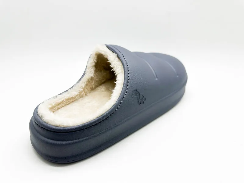 thies 1856 ® Fluffy Puffy Clog vegan steel grey