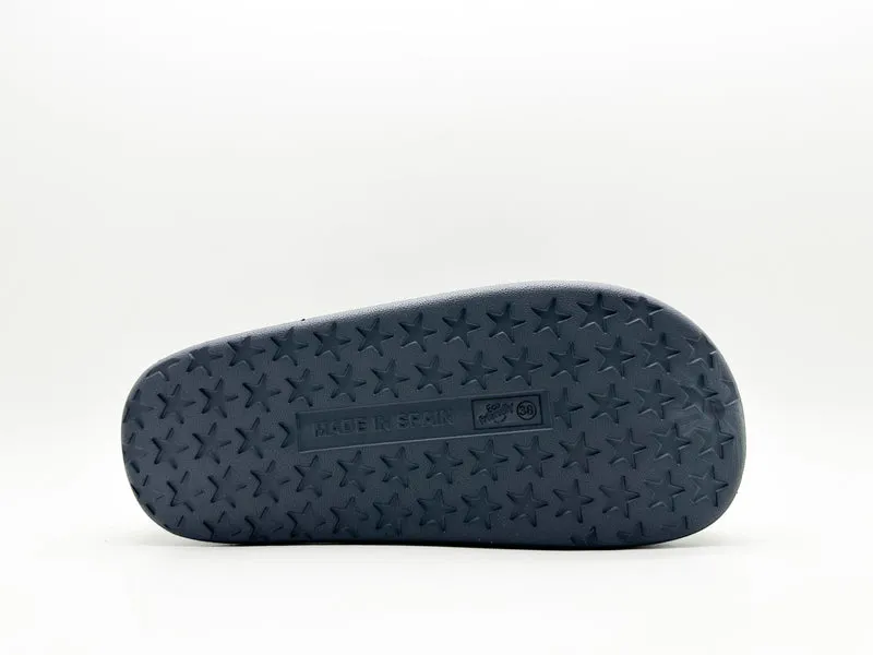 thies 1856 ® Fluffy Puffy Clog vegan steel grey