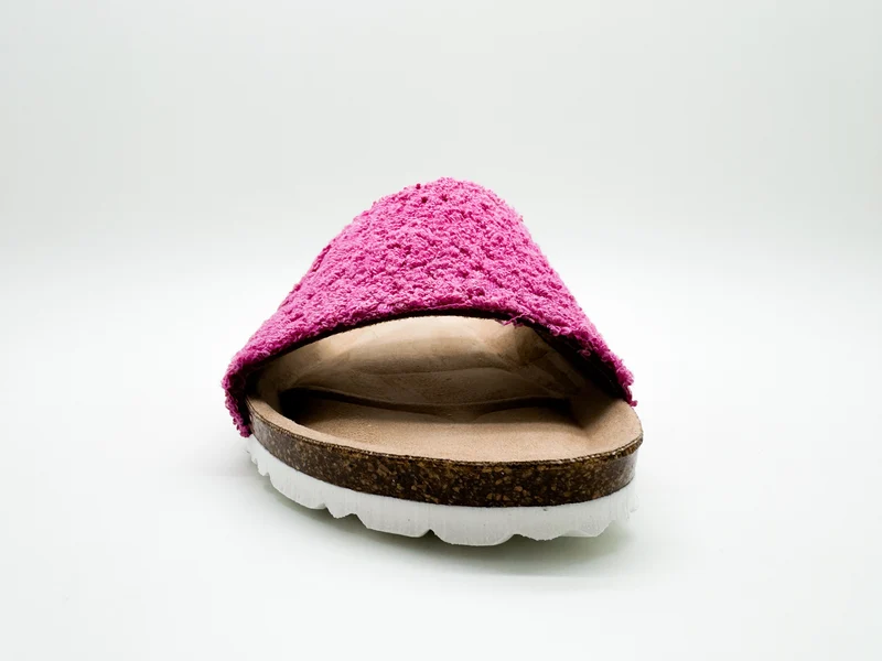 thies 1856 ® Eco Bio Terry Slide vegan orchid pink