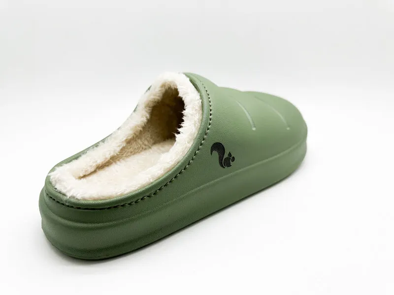 thies 1856 ® Fluffy Puffy Clog vegan khaki