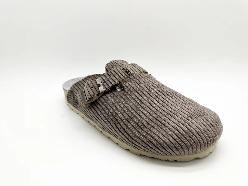 thies 1856 ® Eco Cord Clog vegan coffee