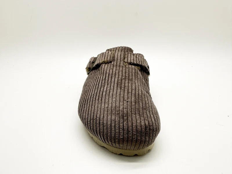 thies 1856 ® Eco Cord Clog vegan coffee