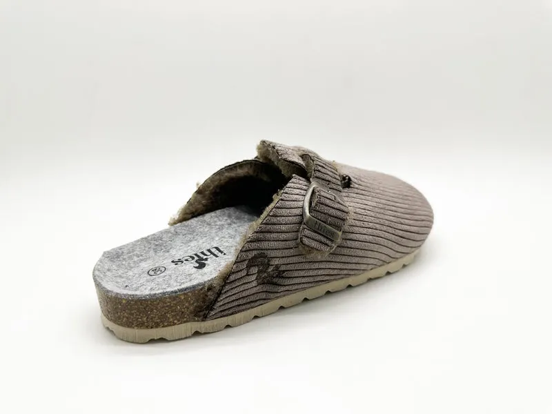 thies 1856 ® Eco Cord Clog vegan coffee