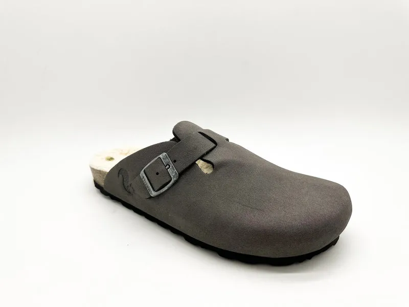 thies 1856 ® Eco Bio Warm Clog vegan charcoal