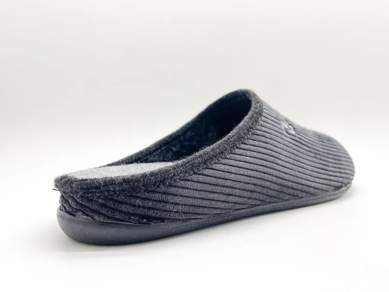 thies 1856 ® Eco Cord Slipper vegan dark grey