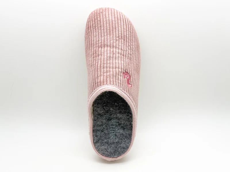 thies 1856 ® Eco Cord Slipper vegan rose