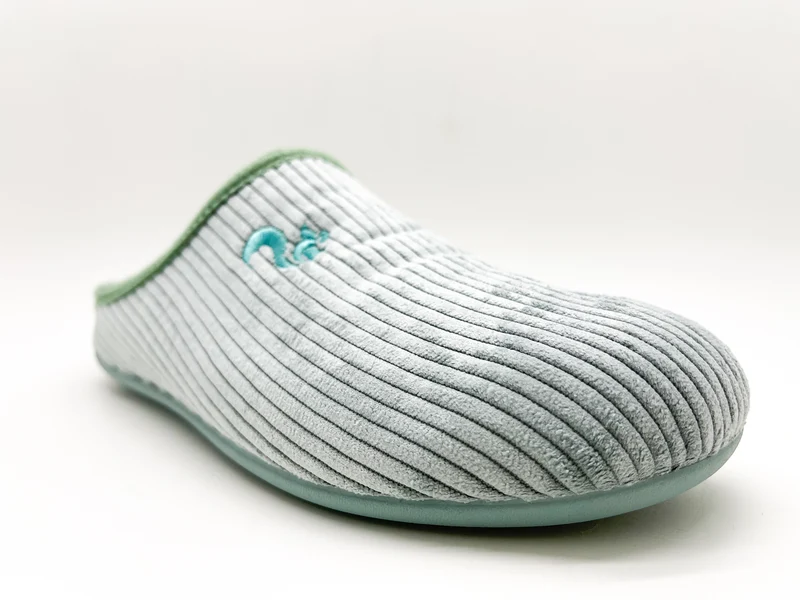 thies 1856 ® Eco Cord Slipper vegan mint
