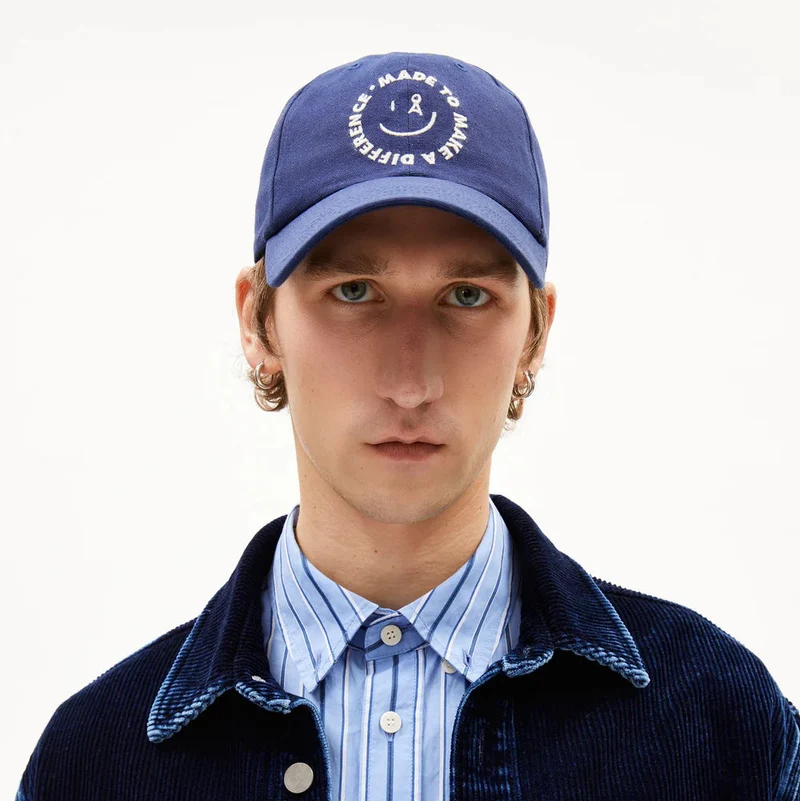 ARMEDANGELS Unisex Casual Accessoires Caps "YENAAS SMILEY Å"