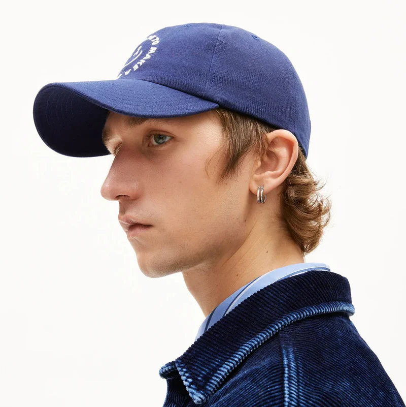 ARMEDANGELS Unisex Casual Accessoires Caps "YENAAS SMILEY Å"