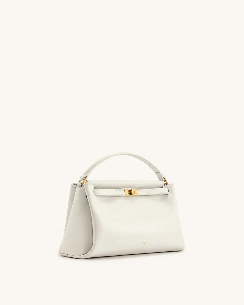 Carmen Henkeltasche - Weiß