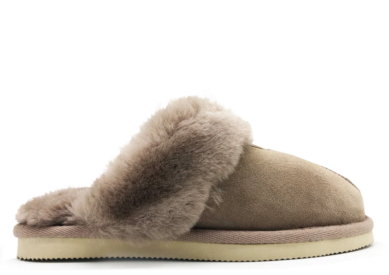 thies 1856 ® Sheepskin Slipper elephant grey