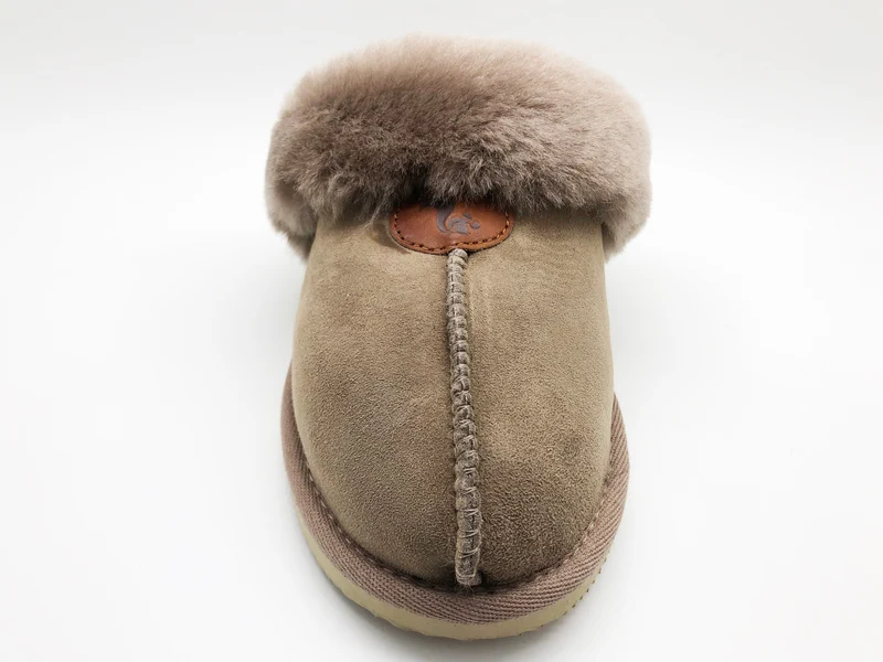 thies 1856 ® Sheepskin Slipper elephant grey