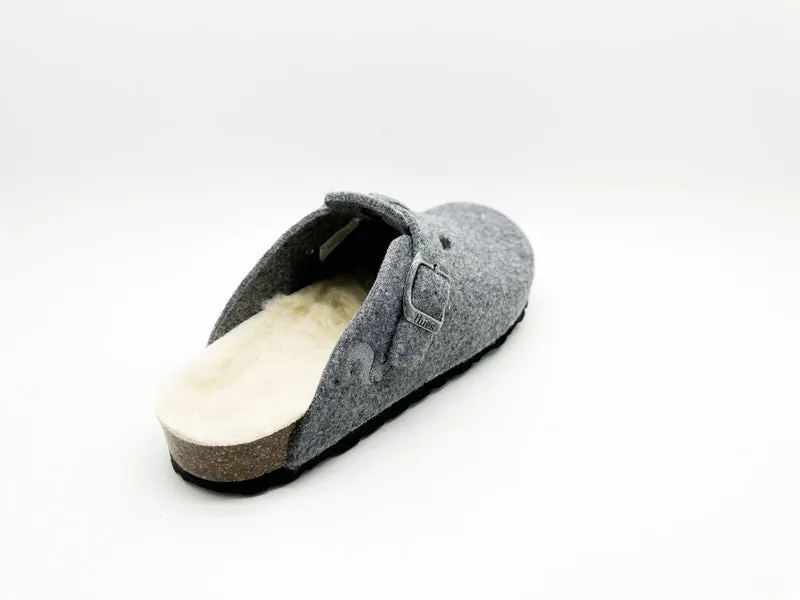 thies 1856 ® Recycled Wool Clog light grey