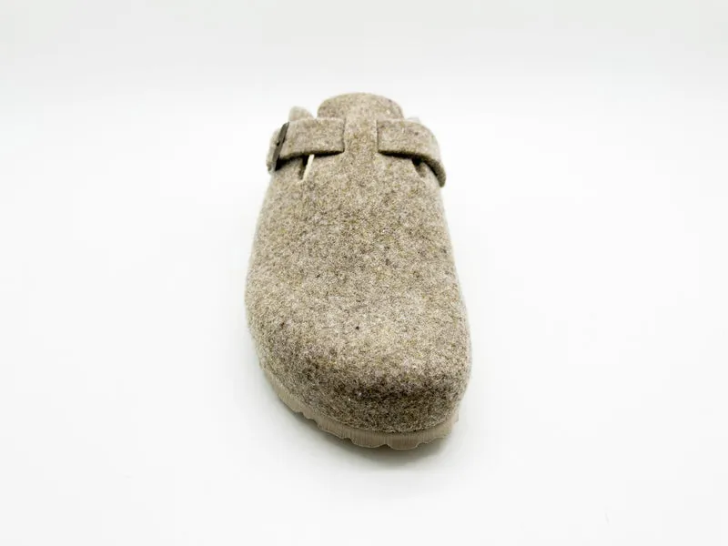 thies 1856 ® Recycled Wool Clog light brown