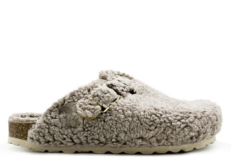 thies 1856 ® Eco Teddy Clog vegan taupe