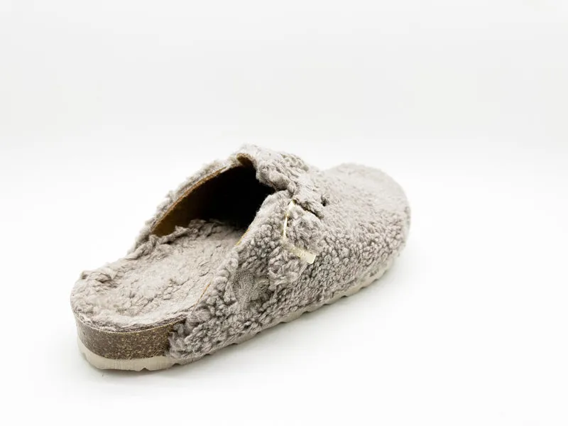 thies 1856 ® Eco Teddy Clog vegan taupe