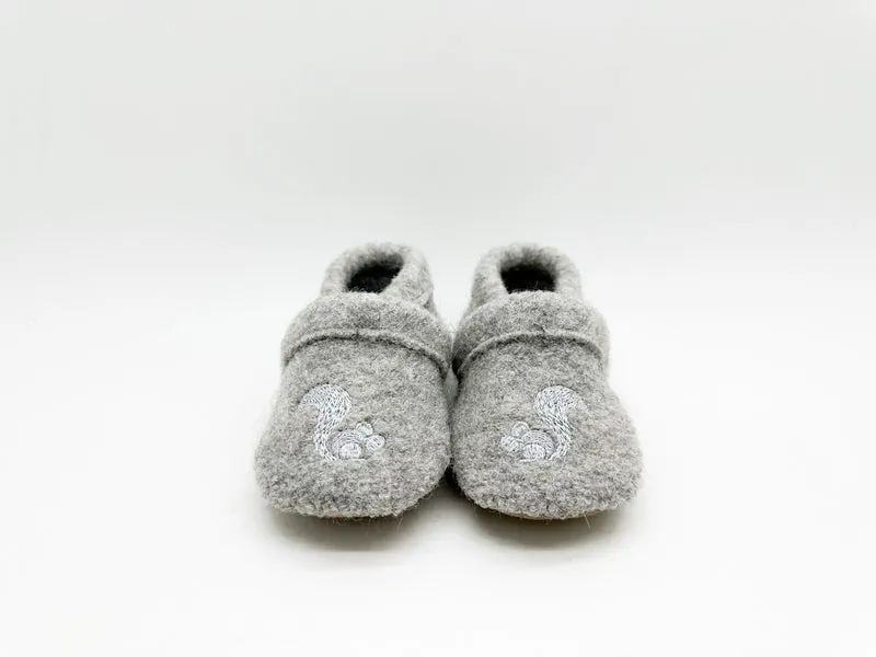 thies 1856 ® Baby Alpaca Booties grey