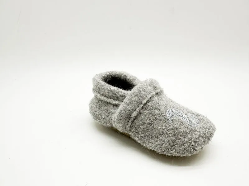 thies 1856 ® Baby Alpaca Booties grey