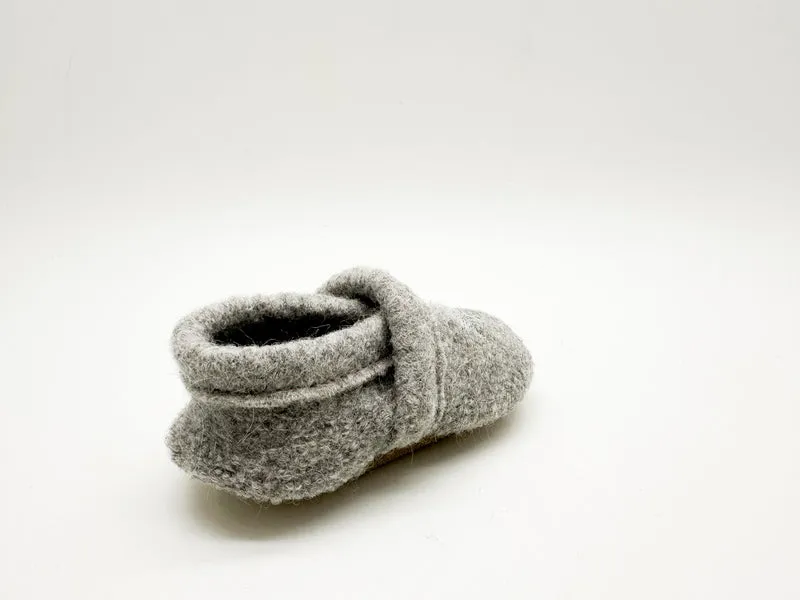 thies 1856 ® Baby Alpaca Booties grey