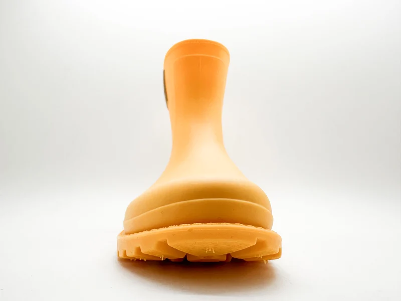 thies ® Bio Rainboot orange juice vegan | 100% waterproof biodegradable rainboots