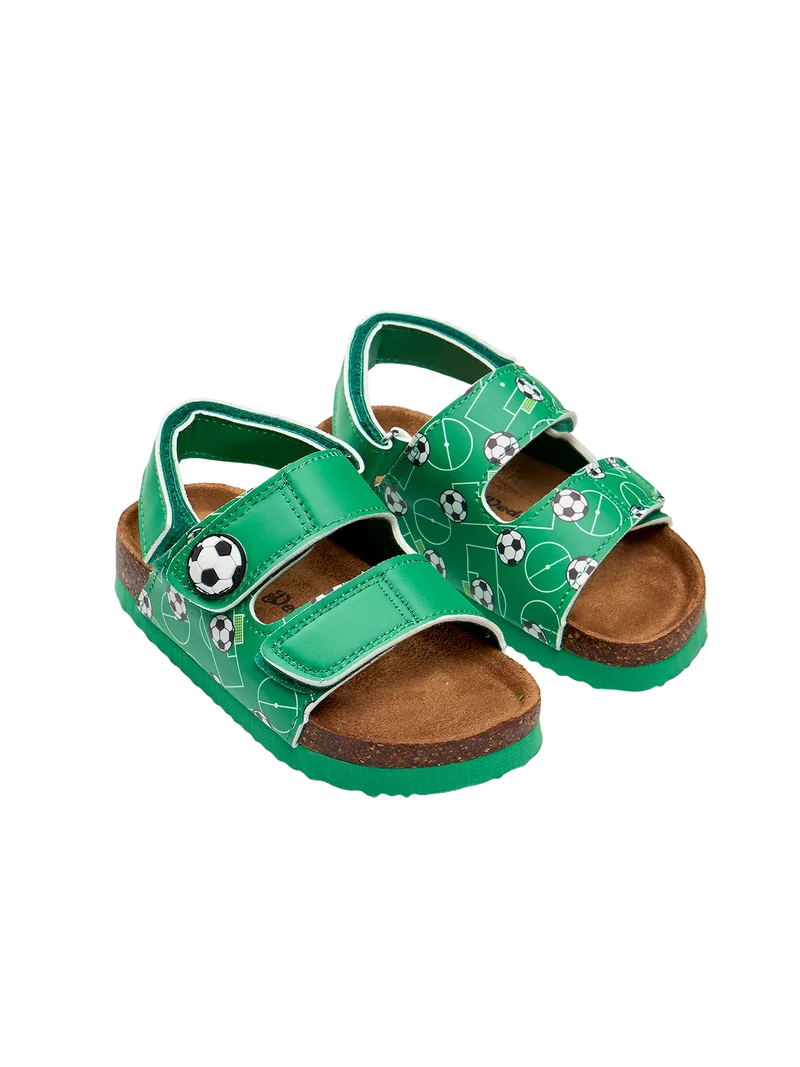 Korksandalen für Kinder Fußball