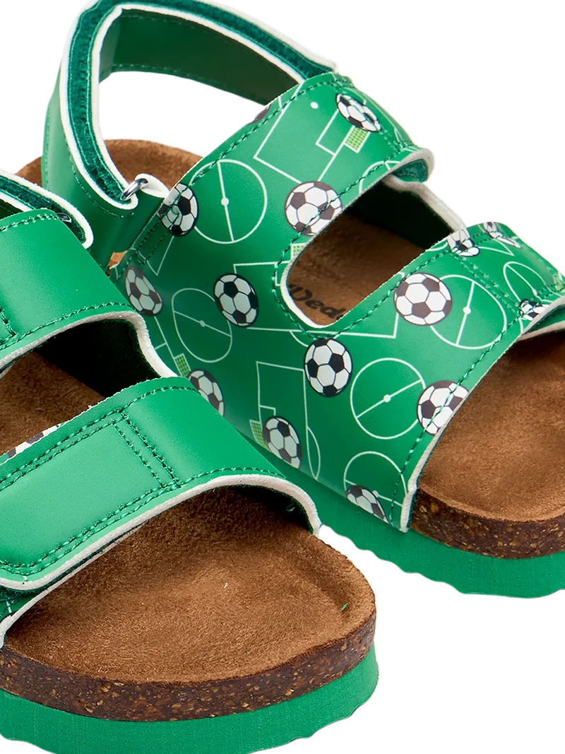 Korksandalen für Kinder Fußball