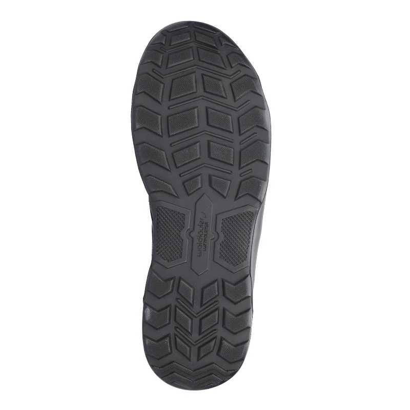 Waldläufer herresneaker - Sort læder