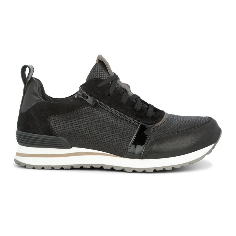Green Comfort retro herresneaker - Sort
