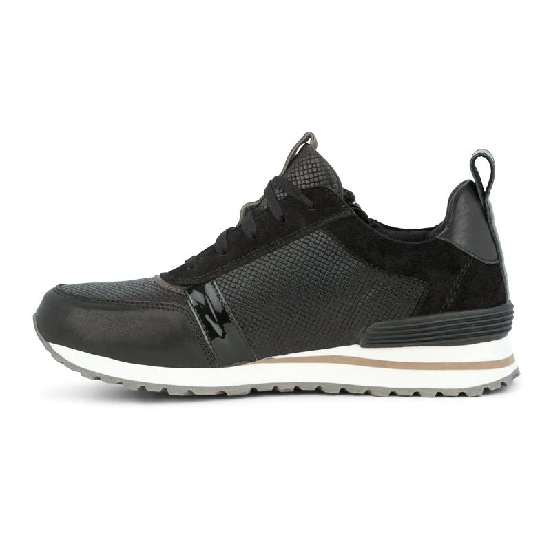 Green Comfort retro herresneaker - Sort