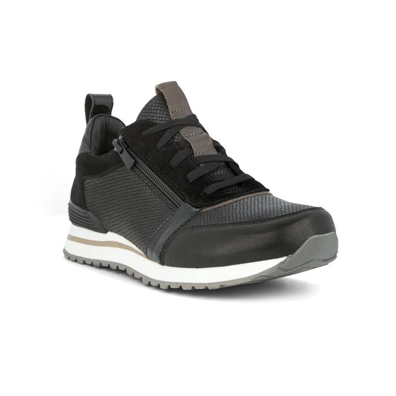 Green Comfort retro herresneaker - Sort
