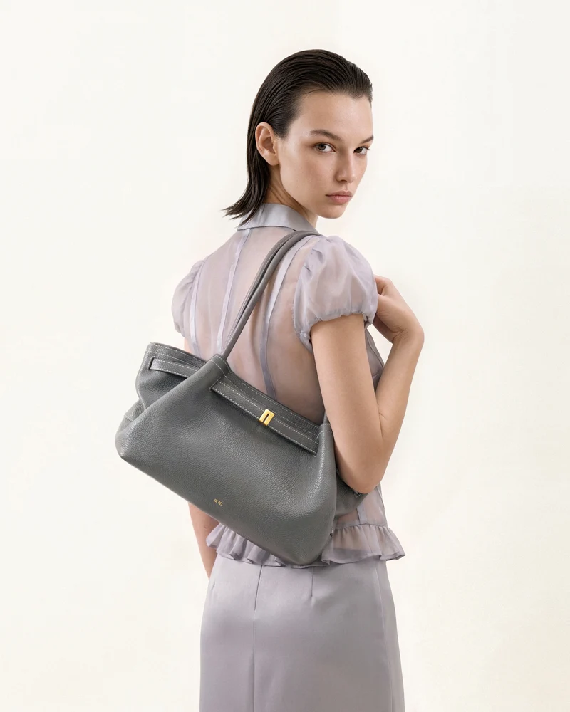 Hana Weite Tote Bag - Grau