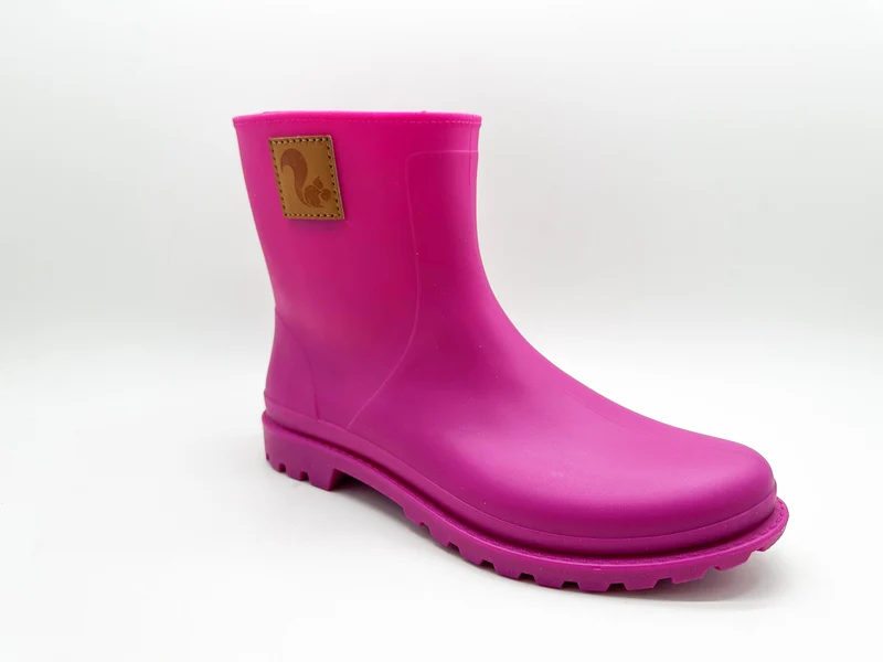 thies ® Bio Rainboot orchid pink vegan | 100% waterproof biodegradable rainboots