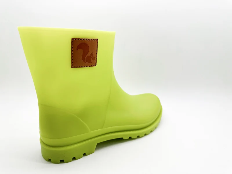 thies ® Bio Rainboot lime vegan | 100% waterproof biodegradable rainboots