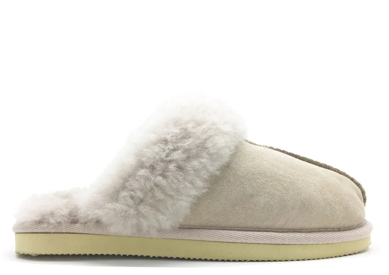 thies 1856 ® Sheepskin Slipper grey cream