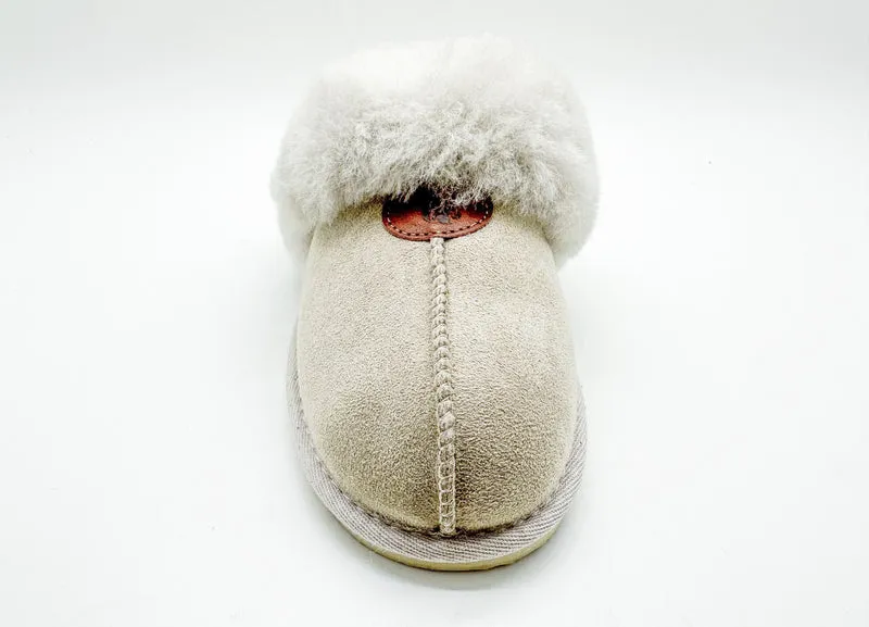 thies 1856 ® Sheepskin Slipper grey cream