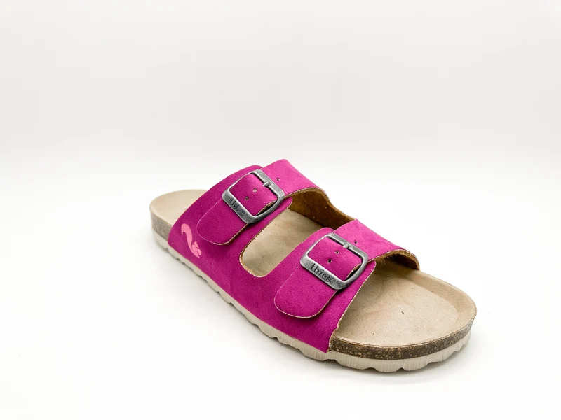 thies 1856 ® Eco Bio Rec Sandal vegan fuchsia