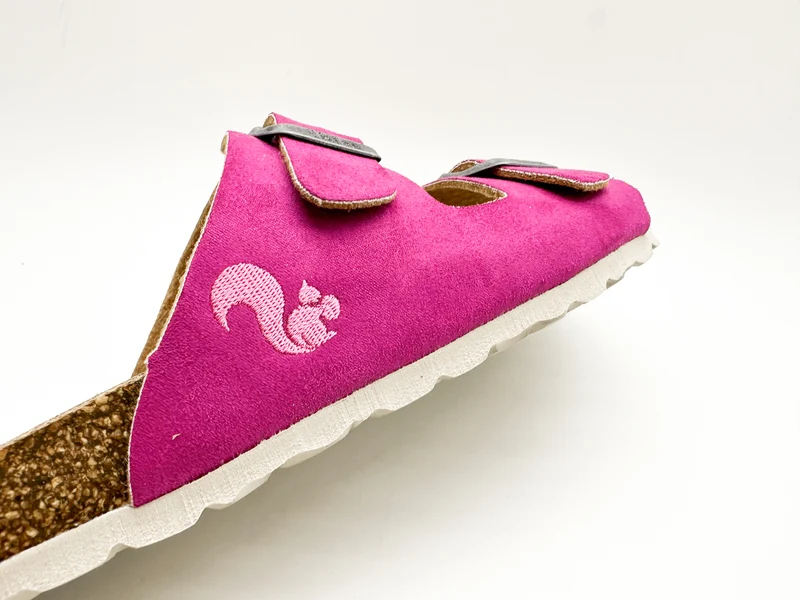 thies 1856 ® Eco Bio Rec Sandal vegan fuchsia