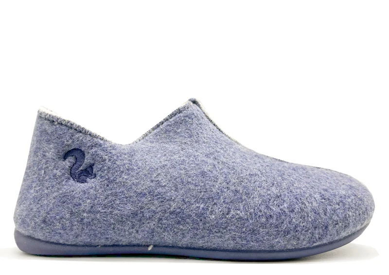 thies 1856 ® Organic Slipper Boots vegan blue