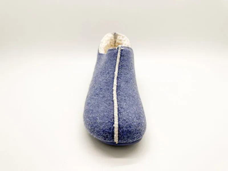 thies 1856 ® Organic Slipper Boots vegan blue
