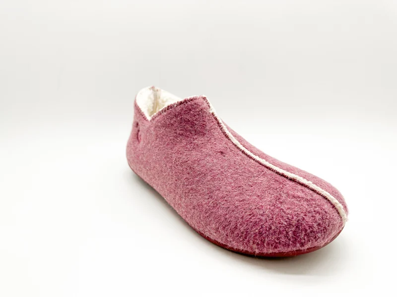 thies 1856 ® Organic Slipper Boots vegan bordeaux