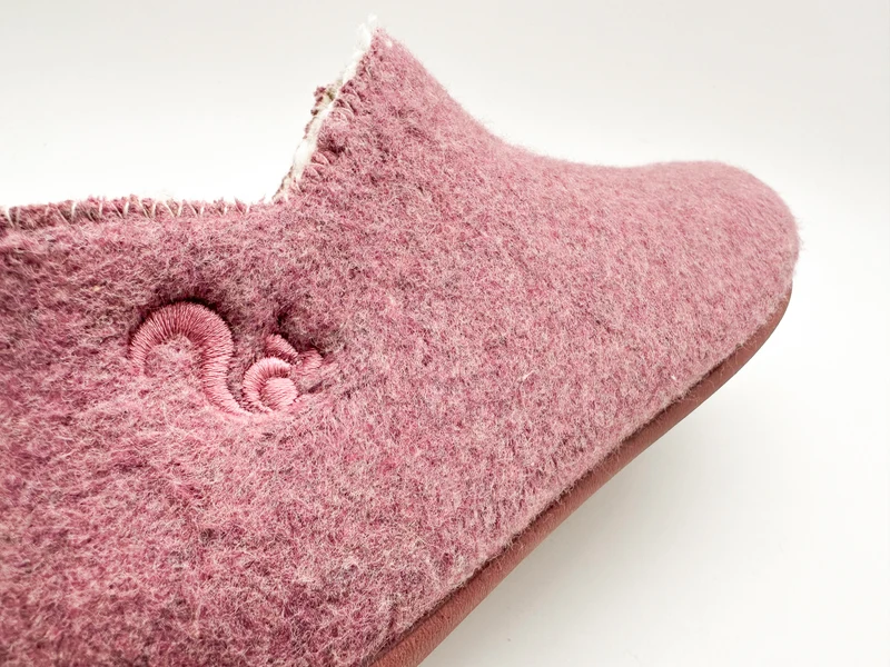 thies 1856 ® Organic Slipper Boots vegan bordeaux